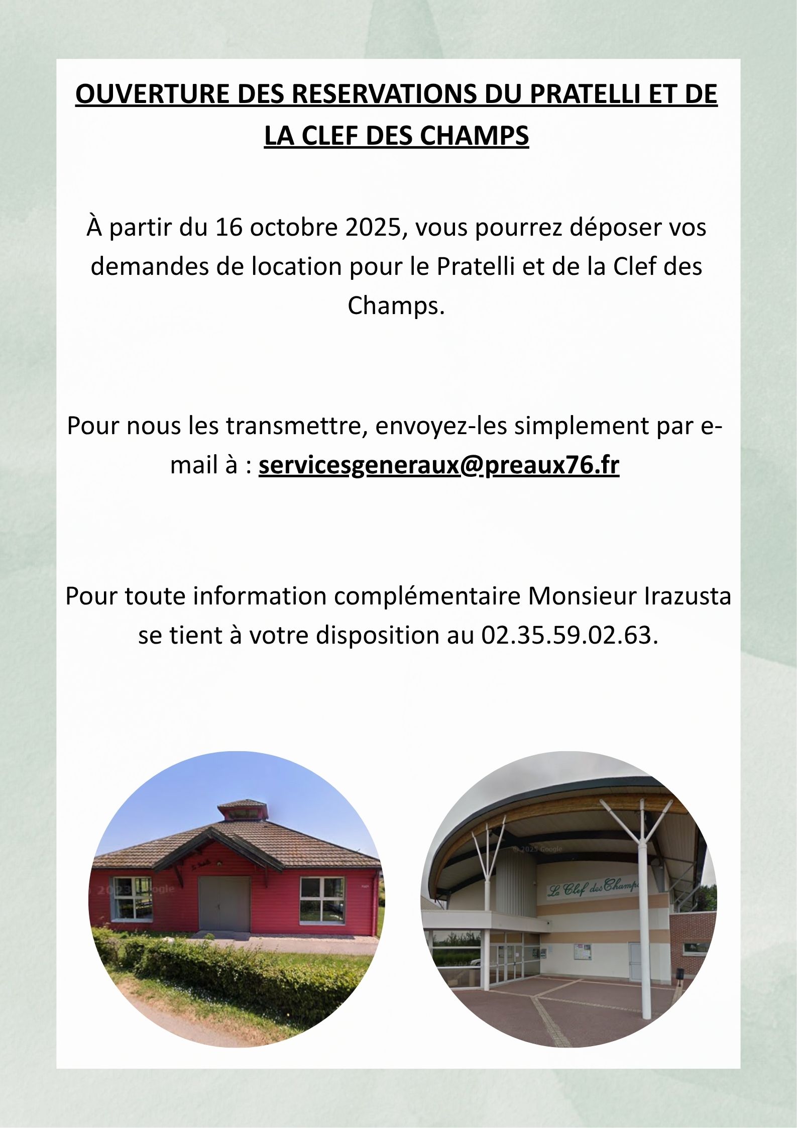 AFFICHE LOCATION