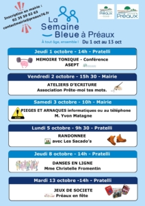 Affiche Semaine Bleue 2026