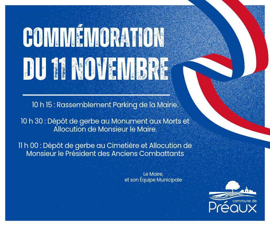 INVITATION 11 NOVEMBRE